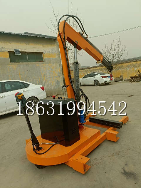 徐水区自卸车厢随车吊 自制轮式四不像起重机 四驱平板吊 5吨 贵盛